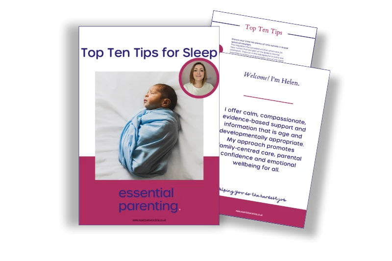 10 tips sleep support freebie