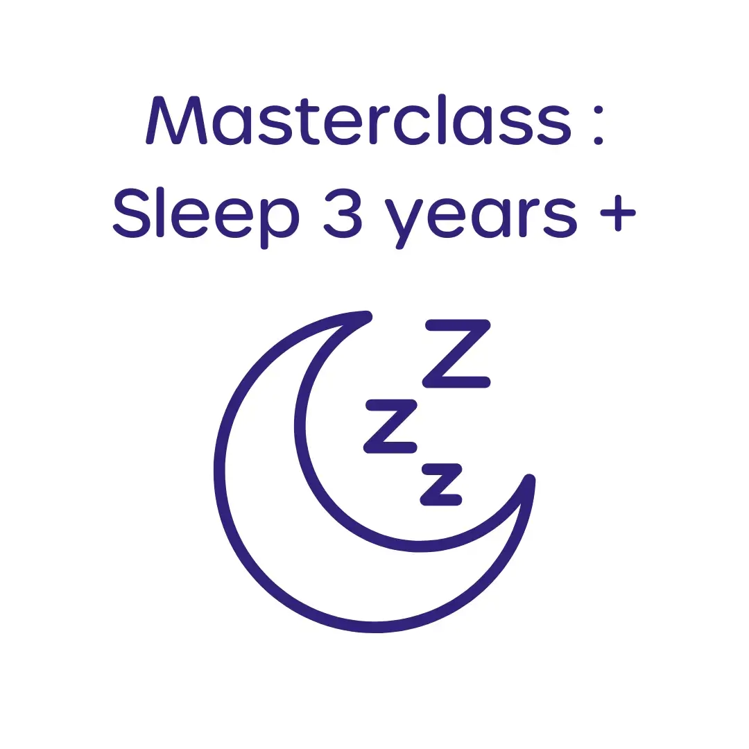 masterclass sleep 3 years+